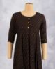 Picture of Yellow Gold Prints Umbrella Kurti 