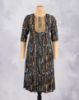 Picture of Navy Blue  Zari Umbrella Kurti