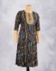 Picture of Navy Blue  Zari Umbrella Kurti