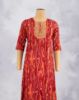 Picture of Navy Blue  Zari Umbrella Kurti