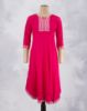 Picture of Pink Mirror & Thread Umbrella Kurti