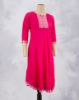 Picture of Pink Mirror & Thread Umbrella Kurti