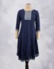 Picture of Pink Mirror & Thread Umbrella Kurti