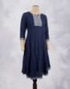 Picture of Pink Mirror & Thread Umbrella Kurti