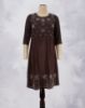 Picture of  Brown Mirror Umbrella Kurti 