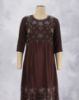 Picture of  Brown Mirror Umbrella Kurti 