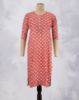 Picture of Pink Stone Works Straight Kurti