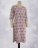Picture of Rose Motif's Prints Straight Kurti