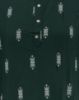 Picture of Dark Green Motif's Printed Straight Kurti