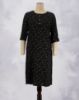 Picture of Black Gold Printed Straight Kurti