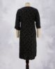 Picture of Black Gold Printed Straight Kurti