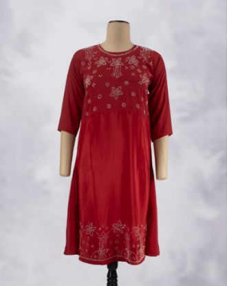 Picture of Red Stone Works Umbrella Kurti