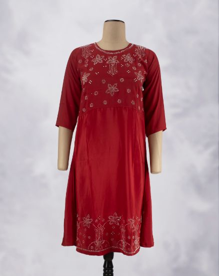 Picture of Red Stone Works Umbrella Kurti