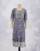 Picture of Grey Zamiki & Printed Umbrella Kurti
