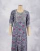 Picture of Grey Zamiki & Printed Umbrella Kurti