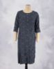 Picture of Dark Blue Printed Straight Kurti