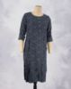 Picture of Dark Blue Printed Straight Kurti
