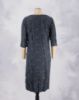 Picture of Dark Blue Printed Straight Kurti
