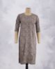 Picture of Grey Stone Work Straight Kurti