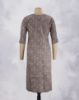 Picture of Grey Stone Work Straight Kurti