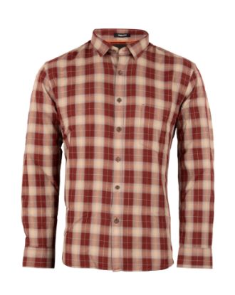 Picture of Cherry Red Checked Casual Shirt