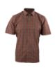 Picture of Brown Cotton Checks Formal Shirt