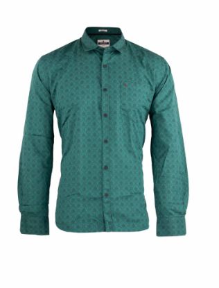Picture of Green Casual Digital Printed