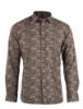 Picture of Brown Casual Digital Printed Shirt