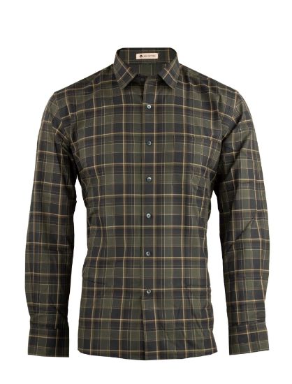 Picture of Green Checked Formal Shirt