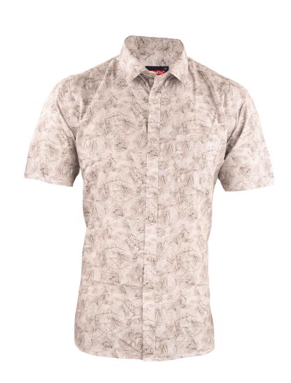 Picture of Pale Pink Printed Formal Shirt
