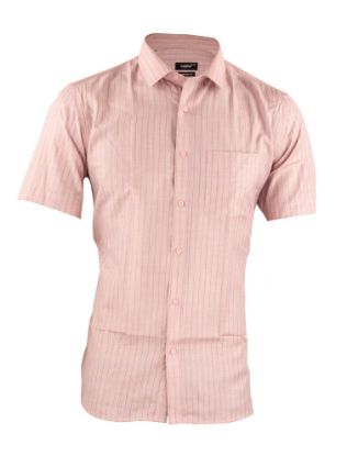 Picture of Peach Checked Formal Shirt