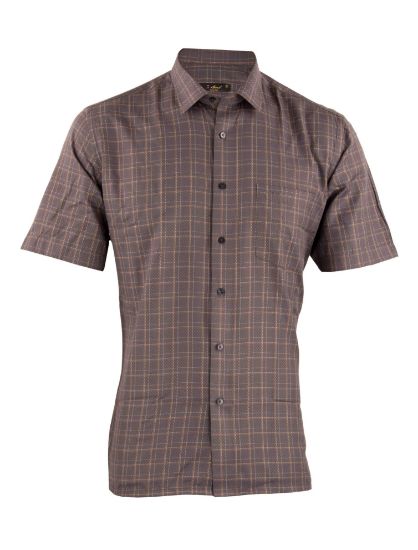 Picture of Pink  Checked Formal Shirt
