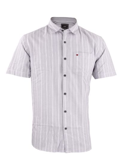 Picture of Lavender Grey Checked Casual Shirt 